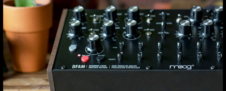 News: Moog DFAM (Drummer From Another Mother) - Resonance Sound